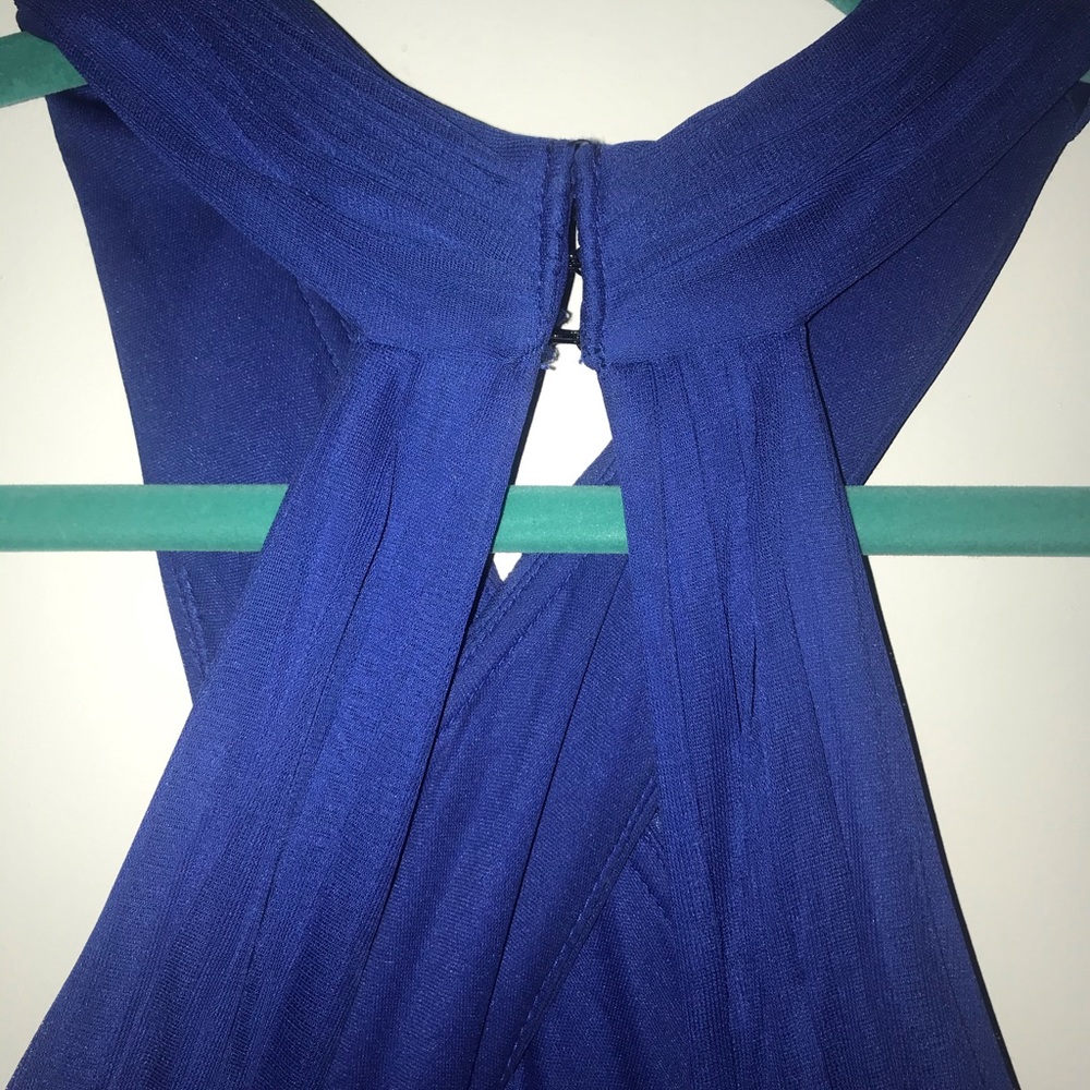 Blue Prom Dress - Picture 3 of 5